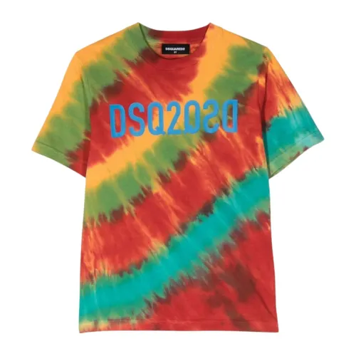 Dsquared2 , T-Shirts ,Multicolor male, Sizes: