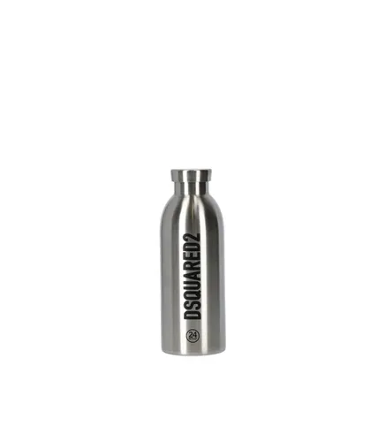 DSQUARED2 TRAVEL LITE SILVER WATER BOTTLE
