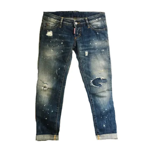 Dsquared2 , Upgrade Your Denim Collection with Stylish 470 Jeans ,Blue female, Sizes: