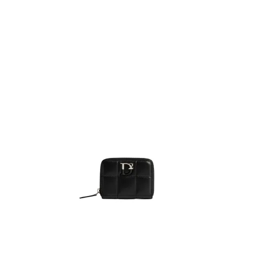 Dsquared2 , Wallets Cardholders ,Black female, Sizes: ONE SIZE