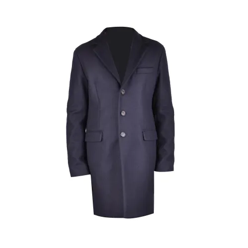 Dsquared2 , Warm and Stylish Dsquared2 Coat ,Blue male, Sizes: