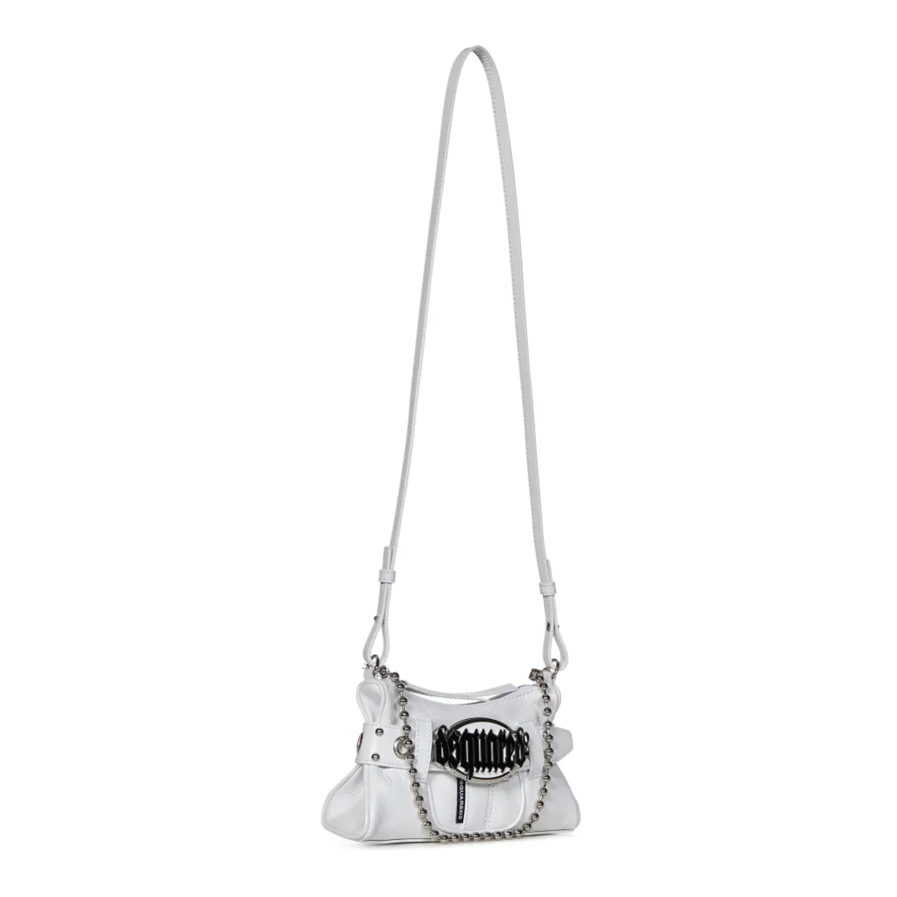 Dsquared2 , Women's Bags Shoulder Bag White Ss24 ,White female, Sizes: ONE SIZE