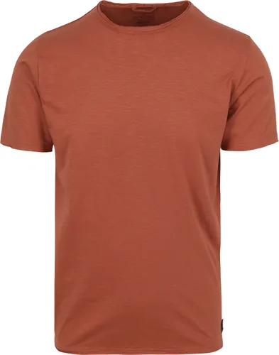 Dstrezzed Mc Queen T-shirt Melange Rust Orange Brown