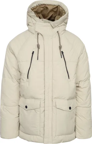 Dstrezzed Nordic Parka Jacket Ecru Beige Off-White