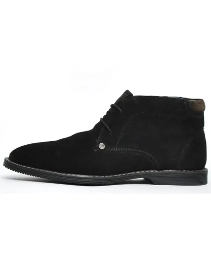 Duck and Cover Chuckwall Suede Mens - Black