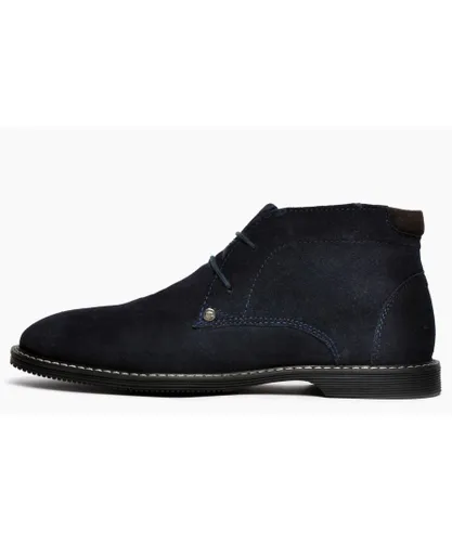 Duck and Cover Chuckwall Suede Mens - Navy