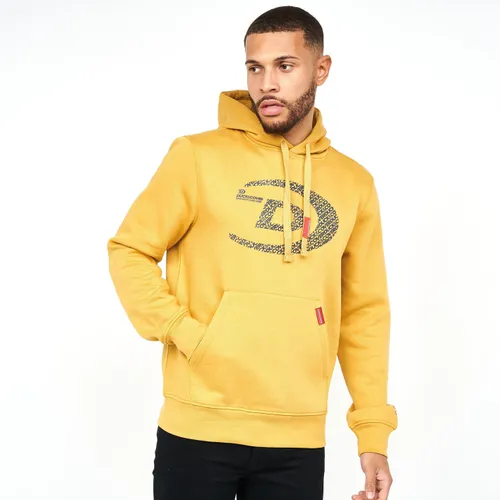 Duck and Cover Mens Bromley Hoodie - S / Yellow