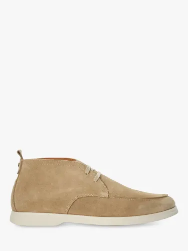 Dune Camly Lace Up Chukka Boots - Stone-suede - Male
