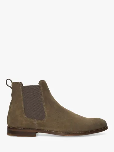 Dune Collective Suede Chelsea Boots - Taupe - Male