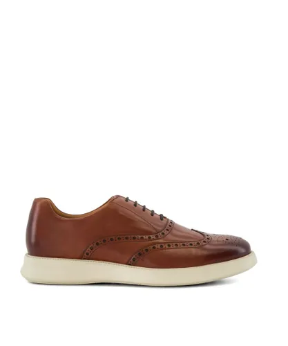 Dune London Mens Bravest - Casual Shoes - Tan Leather (archived)