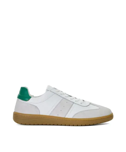 Dune London Mens Torress - Lace Up Trainers - White