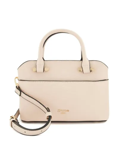 Dune London Womens Accessories Dinkydaringo - Small Reptile-Effect Tote Bag - Beige Leather (archived) - One Size