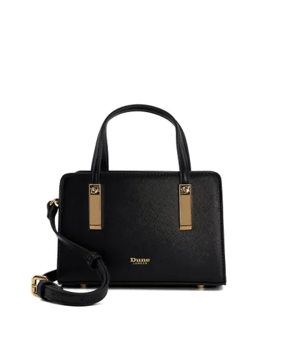 Dune London Womens DINKYDENBEIGH Small Tote Bag - Black - One Size