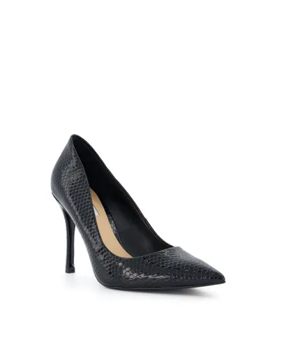 Dune London Womens Ladies Atlanta - Heeled Court Shoes - Black
