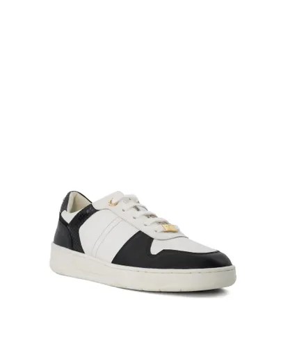Dune London Womens Ladies Engelwood - Cup Sole Trainers - Black Leather (archived)