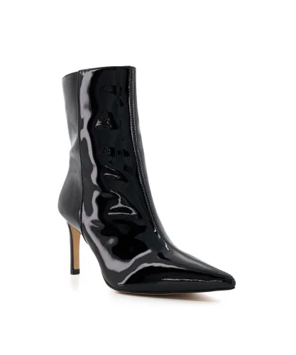 Dune London Womens Ladies Olexi - Heeled Ankle Boots - Black