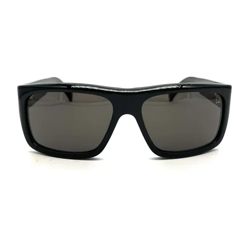 Dunhill , Black Sunglasses for Women ,Black female, Sizes: