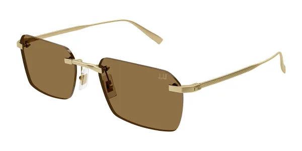 Dunhill DU0061S Asian Fit 003 Men's Sunglasses Gold Size 56