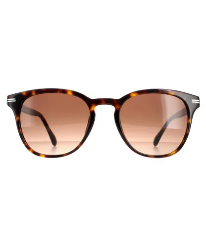 Dunhill Round Mens Tortoise Brown SDH012 - One