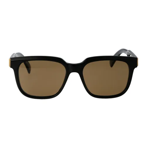 Dunhill , Stylish Sunglasses Du0002S ,Brown male, Sizes: