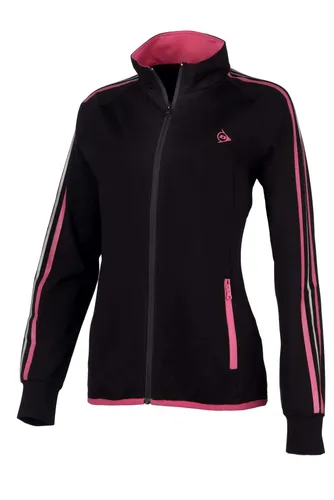 DUNLOP Performance Line Ladies Warm-Up Jacket Black/Pink