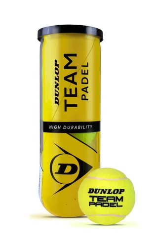 Dunlop Team Padel – Padel Balls for Trainings and