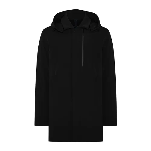 Duno , Men`s Black Jacket with Remoable Padded Coat ,Black male, Sizes: