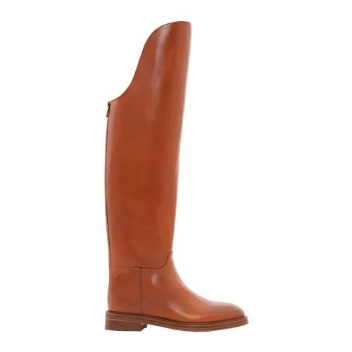 Durazzi Milano , Equestrian High Boot ,Brown female, Sizes: