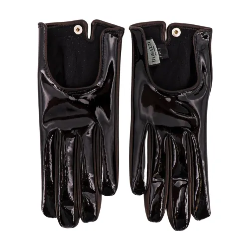 Durazzi Milano , Womens Accessories Gloves Black Aw23 ,Black female, Sizes: