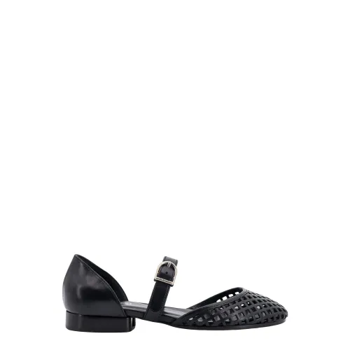 Durazzi Milano , Womens Shoes Ballerinas Black Ss24 ,Black female, Sizes: