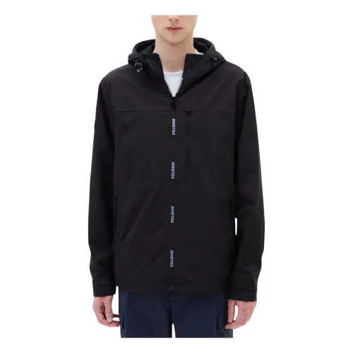 Duvetica , Mens Clothing Jackets Coats Black Ss24 ,Black male, Sizes: