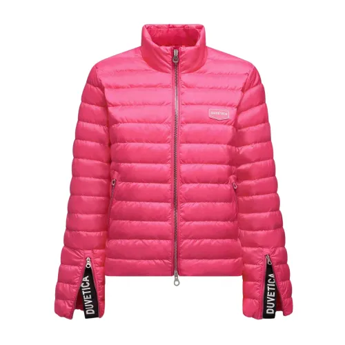 Duvetica , Ultralight Short Puffer Down Jackets ,Pink female, Sizes: