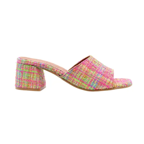 Dwrs , Fraser Mule Sandals ,Multicolor female, Sizes: