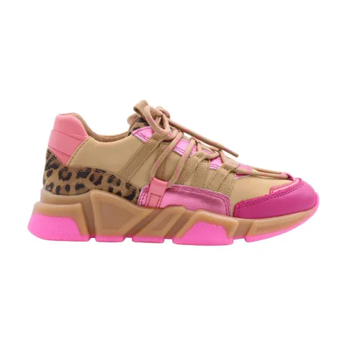 Dwrs , Los Angeles Sneakers ,Brown female, Sizes: