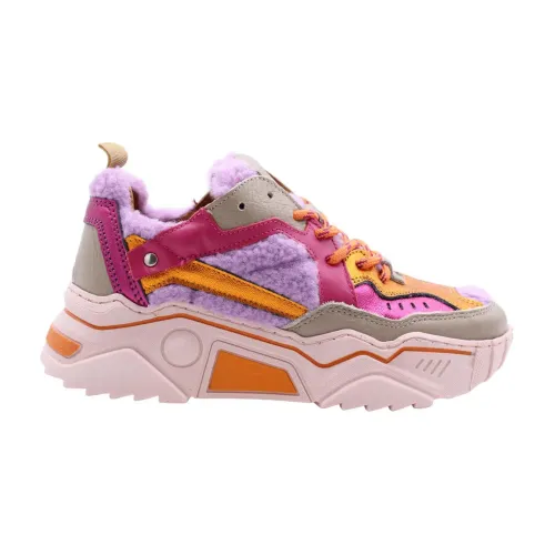 Dwrs , Tong Sneakers - Stylish and Comfortable ,Purple female, Sizes: