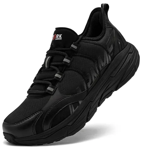 DYKHMILY Lightweight Men Safety Shoes Comfortable Safety