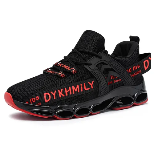 DYKHMILY Safety Trainers Mens Steel Toe Cap Trainers