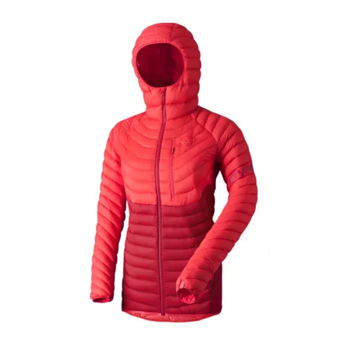 Dynafit , Hibiscus Radical Down Hooded Jacket ,Red female, Sizes: