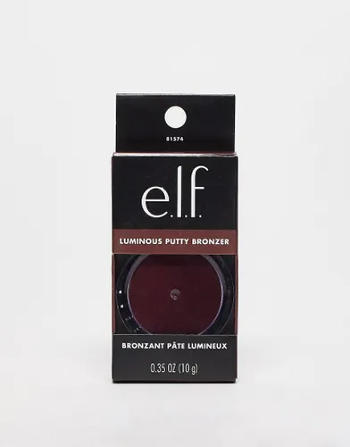 e. l.f. Luminous Putty Bronzer - Frequent Flyer-Brown