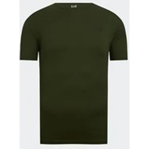 EA7 Emporio Armani Men's Pima Cotton Core Identity T-shirt in Duffel Bag