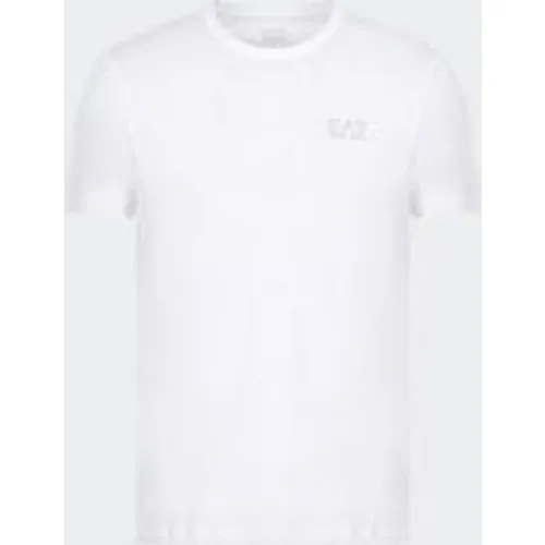 EA7 Emporio Armani Men's Pima Cotton Core Identity T-Shirt in White
