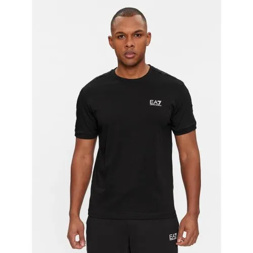 EA7 Mens Black Logo T-Shirt