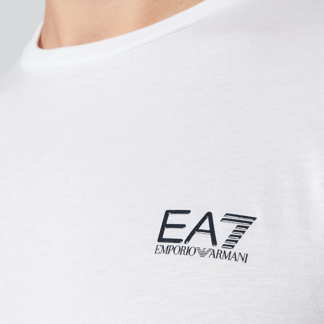 EA7 Men's Identity T-Shirt - White