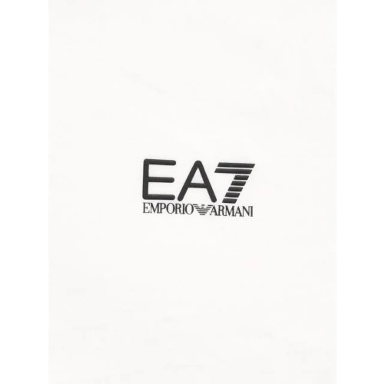 EA7 Mens White Core Identity T-Shirt