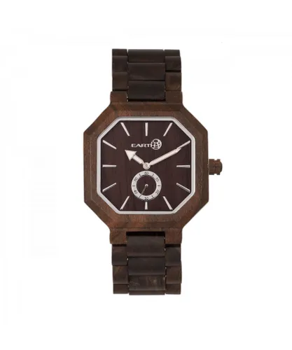 Earth Wood Unisex Acadia Bracelet Watch - Brown - One Size