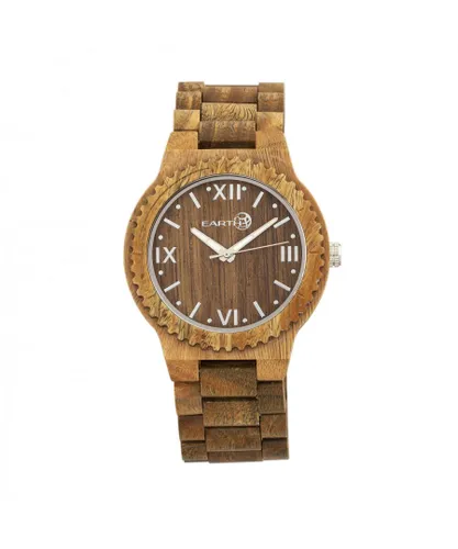 Earth Wood Unisex Bighorn Bracelet Watch - Green - One Size