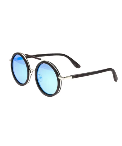 Earth Wood Unisex Bondi Polarized Sunglasses - Blue - One