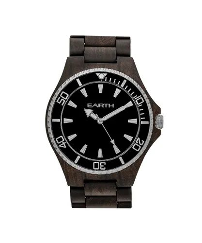 Earth Wood Unisex Centurion Bracelet Watch - Brown - One Size