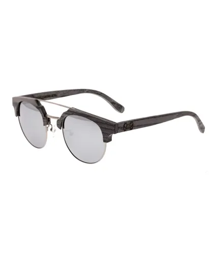 Earth Wood Unisex Kai Polarized Sunglasses - Grey - One