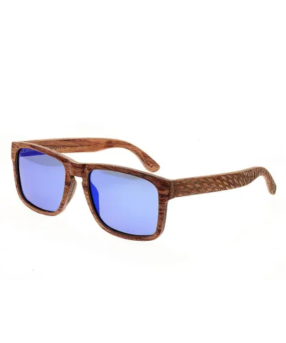 Earth Wood Unisex Whitehaven Polarized Sunglasses - Brown - One